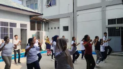 Senam Pagi Bersama, Lapas Wonreli Perkuat Kebugaran dan Kebersamaan