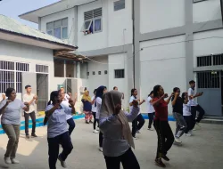 Senam Pagi Bersama, Lapas Wonreli Perkuat Kebugaran dan Kebersamaan