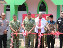 Sambut HUT ke-81 TNI, Dandim 0607 Dampingi Danrem 061/SK Resmikan Rehab Panti Asuhan Baitul Yatim