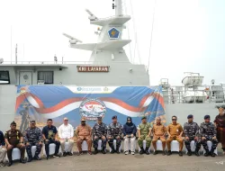 KASI PERS KASREM 181/PVT WAKILI DANREM 181/PVT HADIRI PELEPASAN TIM EKSPEDISI RUPIAH BERDAULAT (ERB) TAHUN 2026 DI SORONG