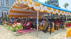 KASI PERS KASREM 181/PVT HADIRI PERAYAAN HUT TEOFANI KE-75 TAHUN DI KABUPATEN MAYBRAT