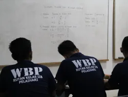 Terus Menimba Ilmu, Rutan Pelaihari Dukung Pendidikan Kesetaraan bagi Warga Binaan
