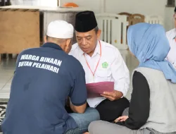 Tetap Tunaikan Hak sebagai Ayah, Warga Binaan Rutan Pelaihari Limpahkan Wali Nikah Putri Tercinta