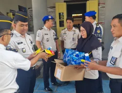 Lapas Ambarawa Bagikan Vitamin dan Minuman Isotonik untuk Jaga Kebugaran Petugas