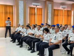 KEPALA BAPAS PALU IKUTI PENGARAHAN DAN MONEV OLEH DIREKTUR PELAYANAN TAHANAN DAN ANAK DI LAPAS PALU
