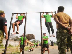 Jaga Kebugaran dan Kesiapsiagaan Prajurit, Kodim 1404/Pinrang Gelar Tes Kesegaran Jasmani Semester II TA 2026