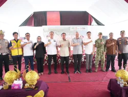 Wakili Pangdam XIV/Hasanuddin, Dandim 1404/Pinrang Hadiri Peresmian Jalan Paleteang – Malimpung – Kabere